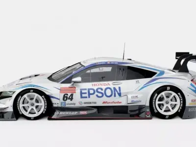 Honda NSX GT500 - 2017 3D model