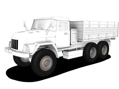 Truck 3D model from CGTrader - PBR