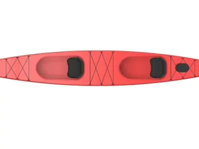 Kayak 3D print model