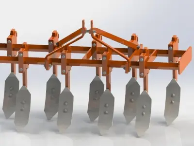 TRACTER CULTY  FOR FARMER  3D model