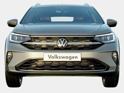 Volkswagen Nivus 2024 Highline Spec Low-poly 3D model