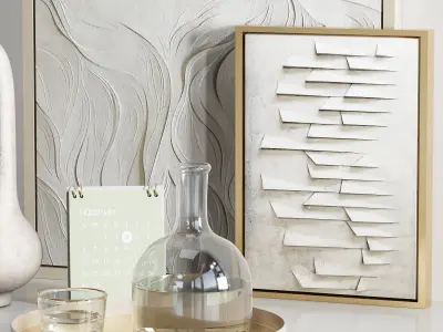 Decorative set015 3D model