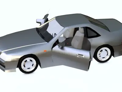 Car model Low-poly 3D model by IhorSavaryn