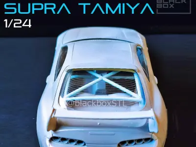 Rollcage for Tamiya Supra 1-24th 3D print model