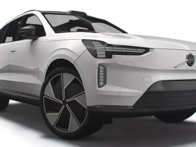 Volvo EX90 2023 3D model