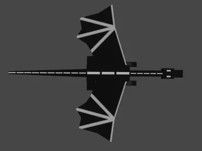 DRAGON RIGGED AND ANIMATED 3D MODEL Low-poly 3D model