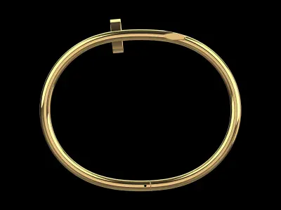 Juste un clou Bracelet 19 Size N113 3D print model