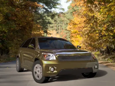 Car Toyota SUV google car AAA Low-poly 3D model