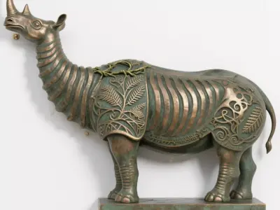 Dinosaur 3D print model