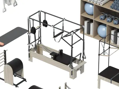 Pilates  3D model