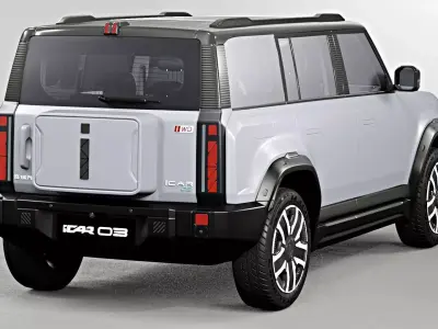 Chery icar 03 2024 with Interior 3D model