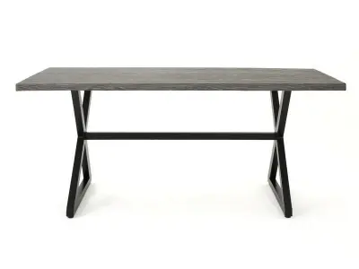 Dakoda Outdoor Outside Patio Diner Table Chair Set - 2 Option 3D model