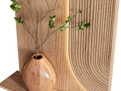 Light Wall Decor 03 3D model