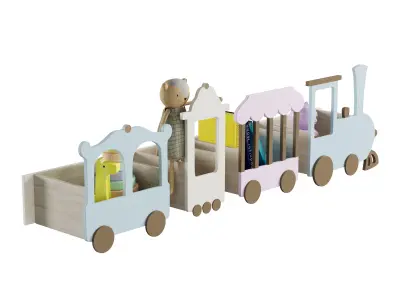 Train shelf Express to Fantasy by  Up Warsaw 3D model