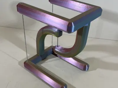 Tensegrity Structure 3D print model