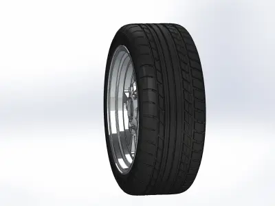 Custom wheels American Racing Marauder for scale model  3D print model