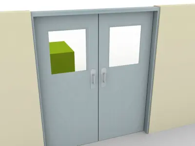 Door wall 3D model