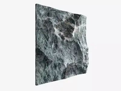 501-RockPanel piece of rock 3D model