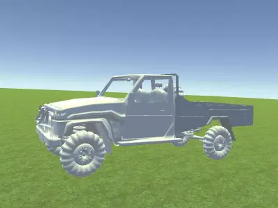 Toyota Landcruiser 3D model