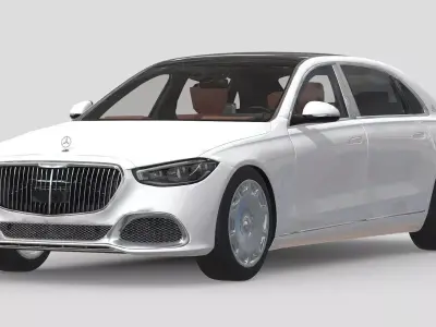 Mercedes-Benz S-Class Maybach 3D model