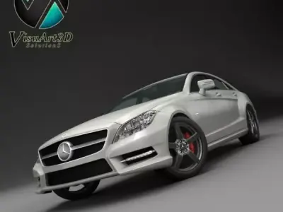 Mercedes Benz CLS350 CDI 2012 3D model