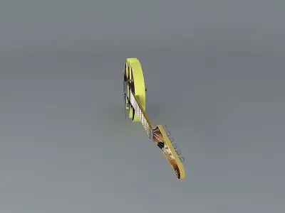 Batman guitar Free 3D model