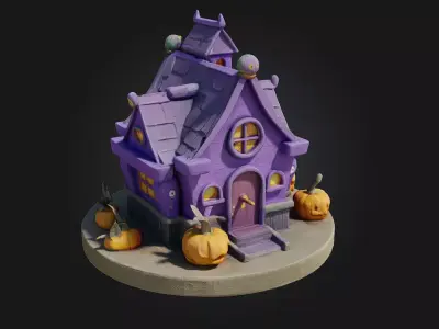 Haunted House  Enter If You Dare 3D model