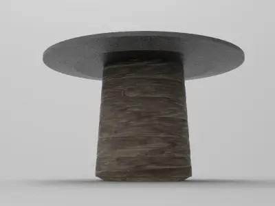 Lasto Coffee Table Low-poly 3D model