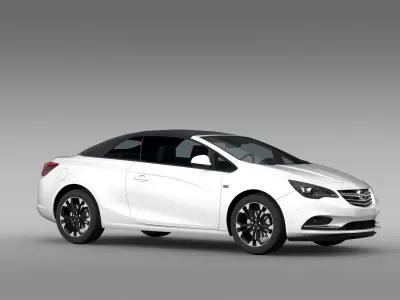 Opel Cascada 2017 3D model