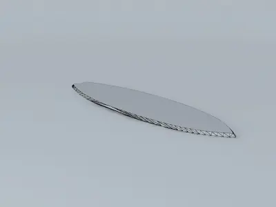 O'Shea Guppy Fish 5'10" Surfboard (Composite) Free 3D model