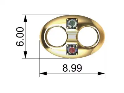 GUCCI LINK  3D print model