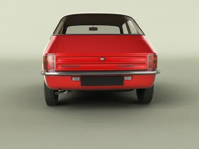 Austin Allegro 2-door 3D model