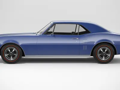 Pontiac Firebird 1967 3D model