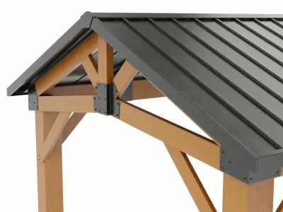 Gazebo 3D model buy