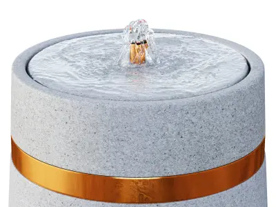 M-Series Parabola Fountain 3D model