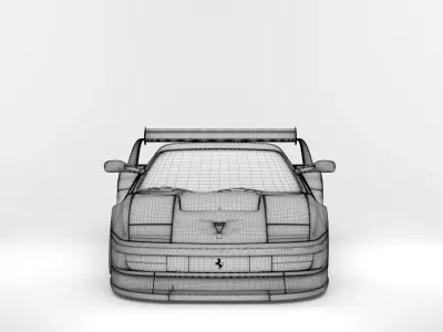  Ferrari Testarossa 3D model