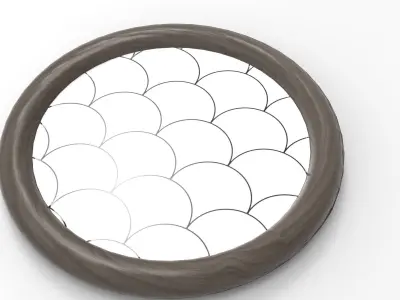 Kua Tray Low-poly 3D model