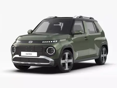 Hyundai Inster 2025 3D model