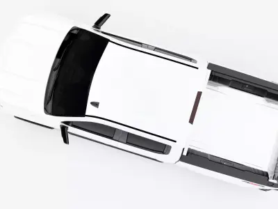 Chevrolet Silverado 1500 RST 2020 Low-poly 3D model