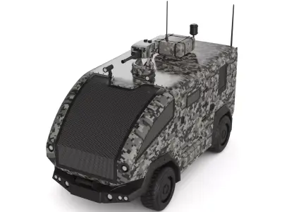 Fire Engine 3D model