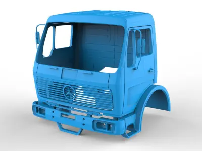 Mercedes Benz NG 1632 3D print model