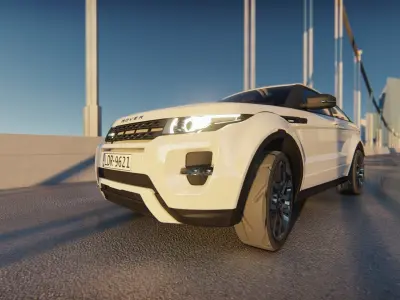 Land rover evoque  3D model