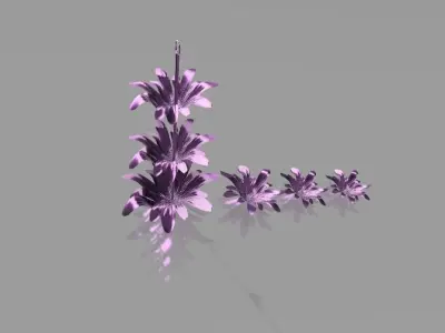 3 tier candy basket 3D model