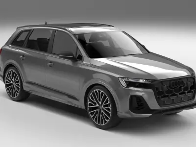 Audi SQ7 2024 3D model
