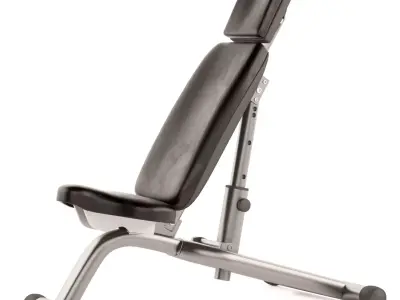 Bench Press Exercise Machine 3D model