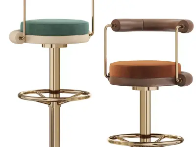 Bar Chair Otis  3D model purchase