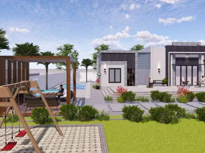 CHALET FARM 3D model