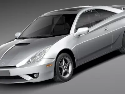 Toyota Celica VII 1999-2005 3D model