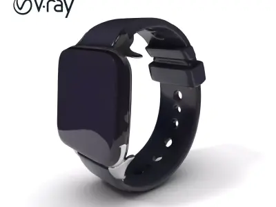 Smartwatch Design D Model Pack Low-poly 3D model