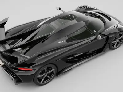 2021 Koenigsegg Jesko 3D model by M-Sameer